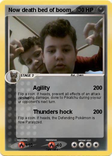 Pokemon Now death bed of boom