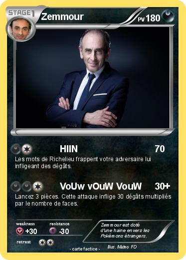 Pokemon Zemmour