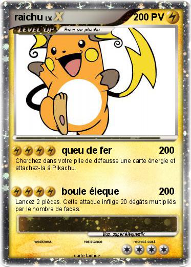 Pokemon raichu