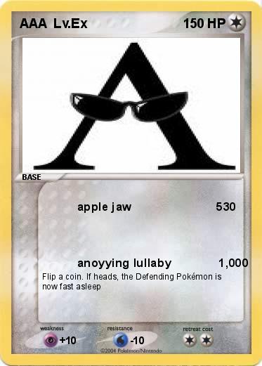 Pokemon AAA  Lv.Ex                            