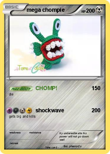 Pokemon mega chompie