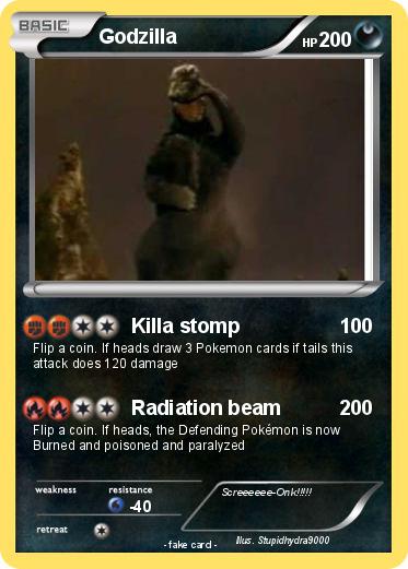 Pokemon Godzilla