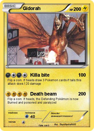 Pokemon Gidorah