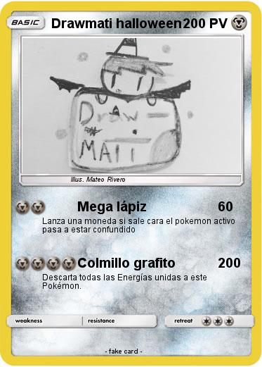 Pokemon Drawmati halloween