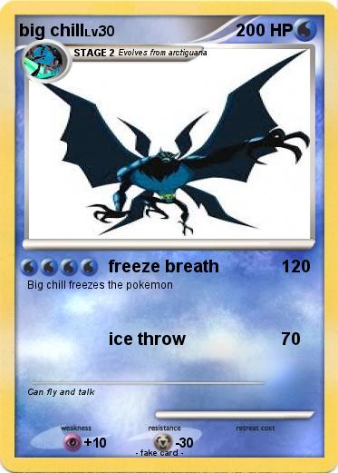 Pokemon big chill