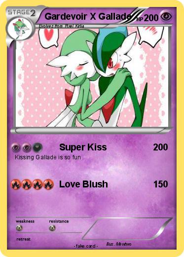Pokemon Gardevoir X Gallade