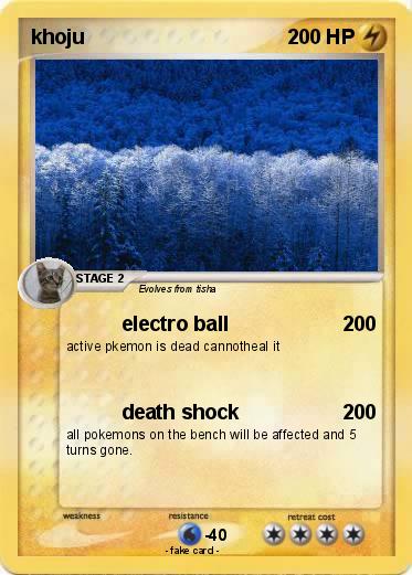 Pokemon khoju
