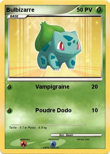 Pokemon Bulbizarre