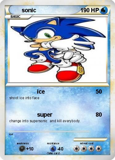 Pokemon sonic