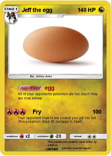 Pokemon Jeff the egg