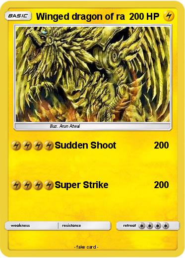 Pokemon Winged dragon of ra