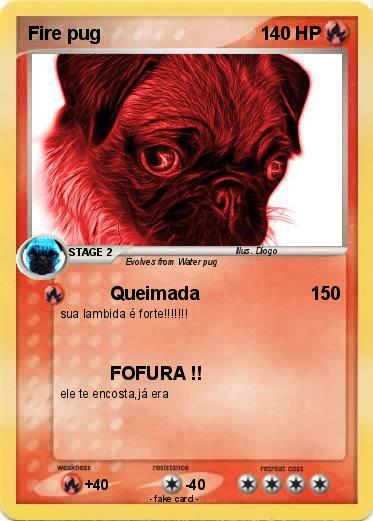 Pokemon Fire pug