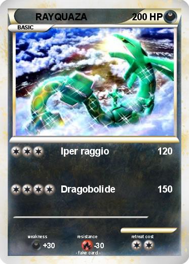 Pokemon RAYQUAZA