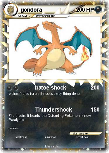 Pokemon gondora