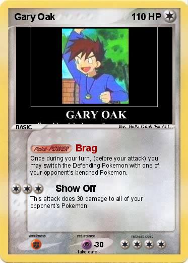 Pokemon Gary Oak