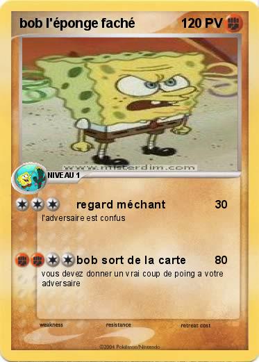 Pokemon bob l'éponge faché
