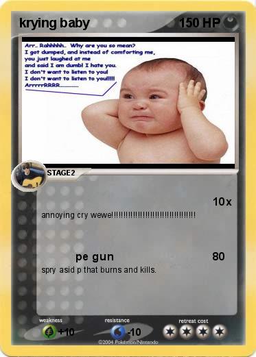 Pokemon krying baby