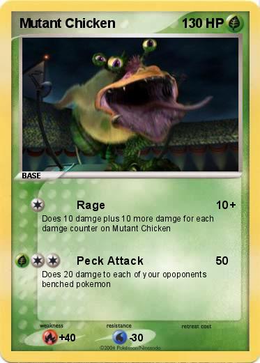 Pokemon Mutant Chicken