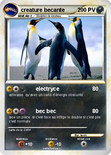 Pokemon creature becante