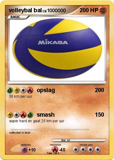 Pokemon volleybal bal