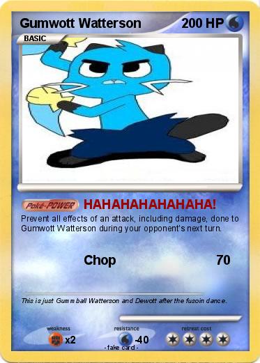 Pokemon Gumwott Watterson