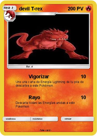 Pokemon devil T-rex