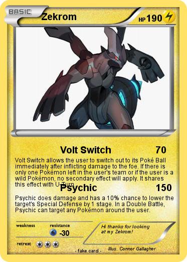 Pokemon Zekrom