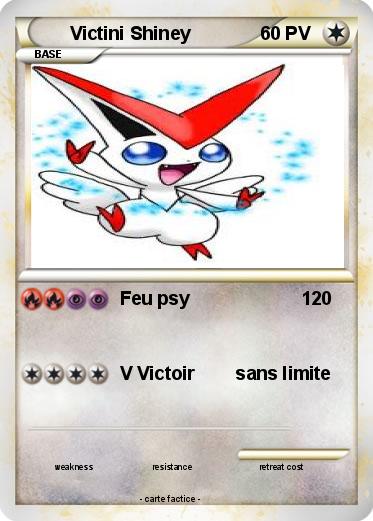 Pokemon Victini Shiney