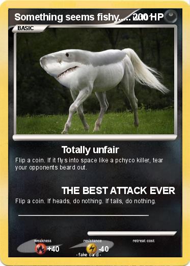 Pokemon Something seems fishy.....