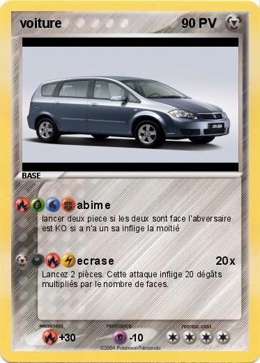 Pokemon voiture