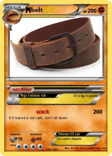 Pokemon belt