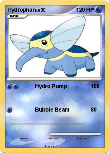 Pokemon hydrophan