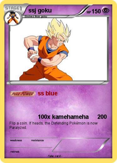 Pokemon ssj goku