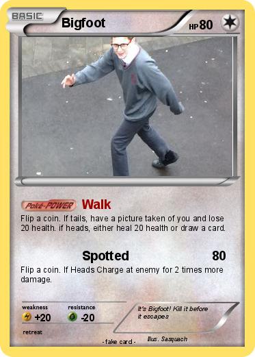 Pokemon Bigfoot