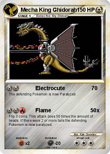 Pokemon Mecha King Ghidorah