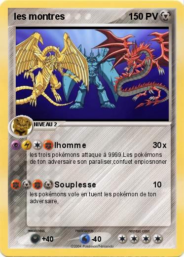 Pokemon les montres