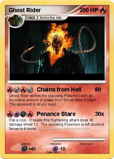 Pokemon Ghost Rider