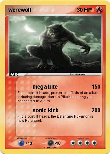 Pokemon werewolf