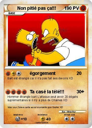 Pokemon Non pitié pas ça!!!