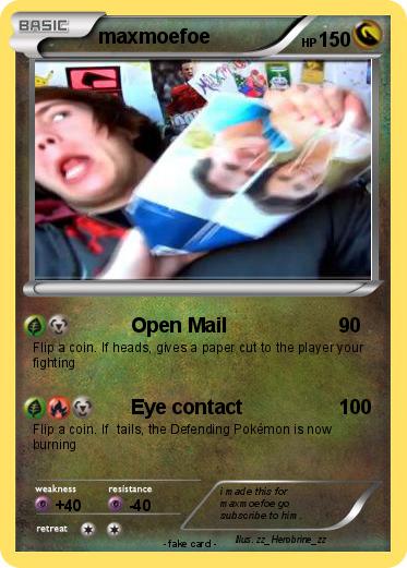 Pokemon maxmoefoe