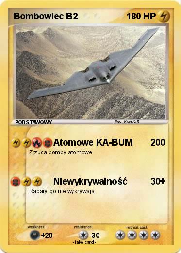 Pokemon Bombowiec B2