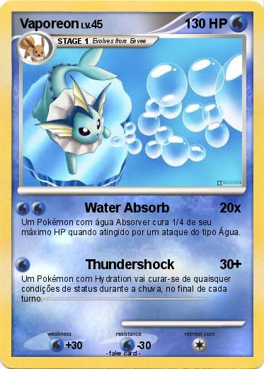 Pokemon Vaporeon