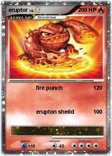 Pokemon eruptor