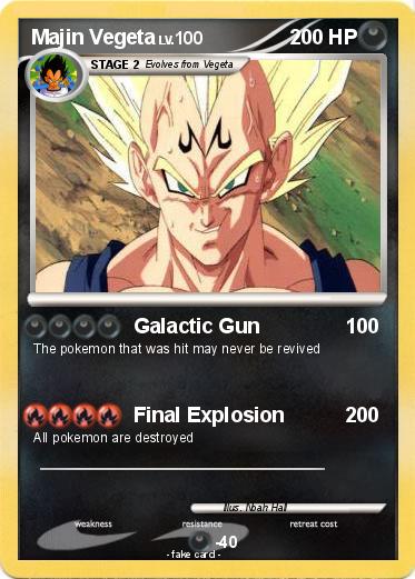 Pokemon Majin Vegeta
