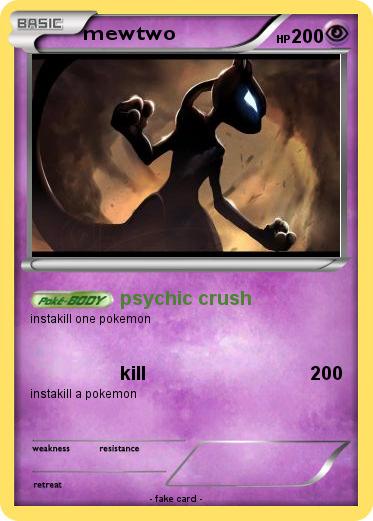 Pokemon mewtwo