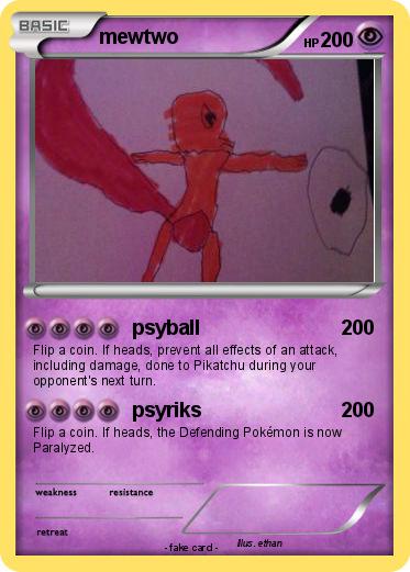Pokemon mewtwo