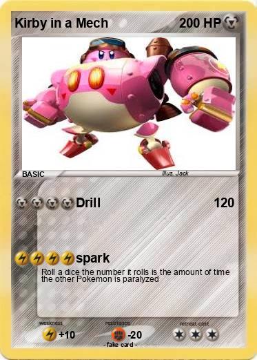 Pokemon Kirby in a Mech