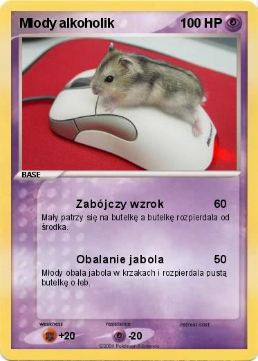 Pokemon Młody alkoholik