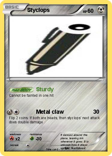 Pokemon Styclops