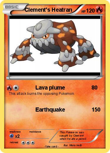 Pokemon Clement's Heatran